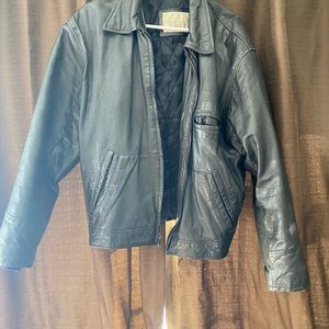 Men’s leather coat
